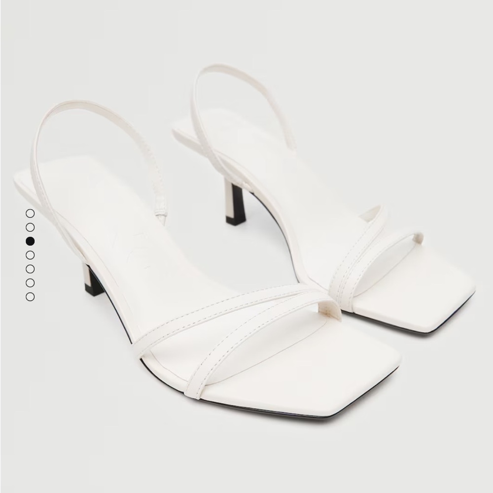 MANGO Kitten Heel Sandals